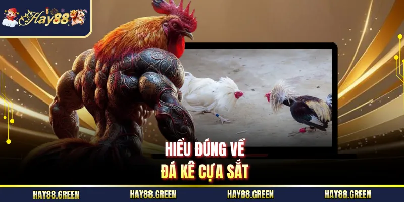 Hiểu đúng về đá kê cựa sắt