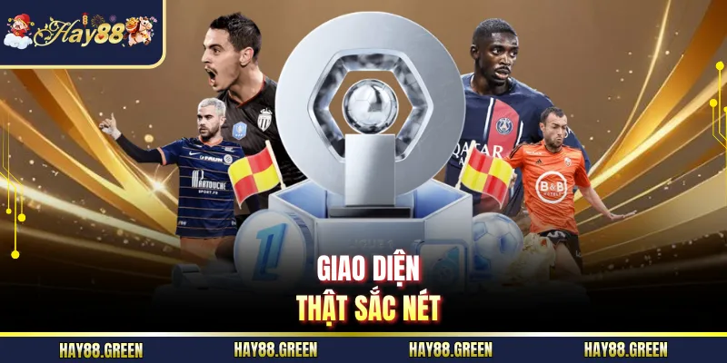 Giao diện thật sắc nét
