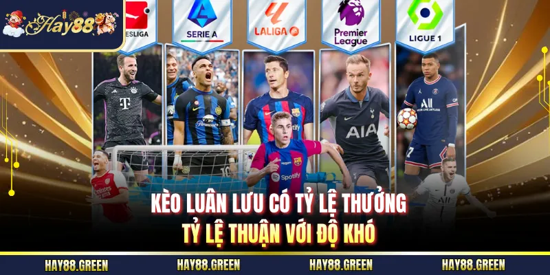 Kèo luân lưu có tỷ lệ thưởng tỷ lệ thuận với độ khó